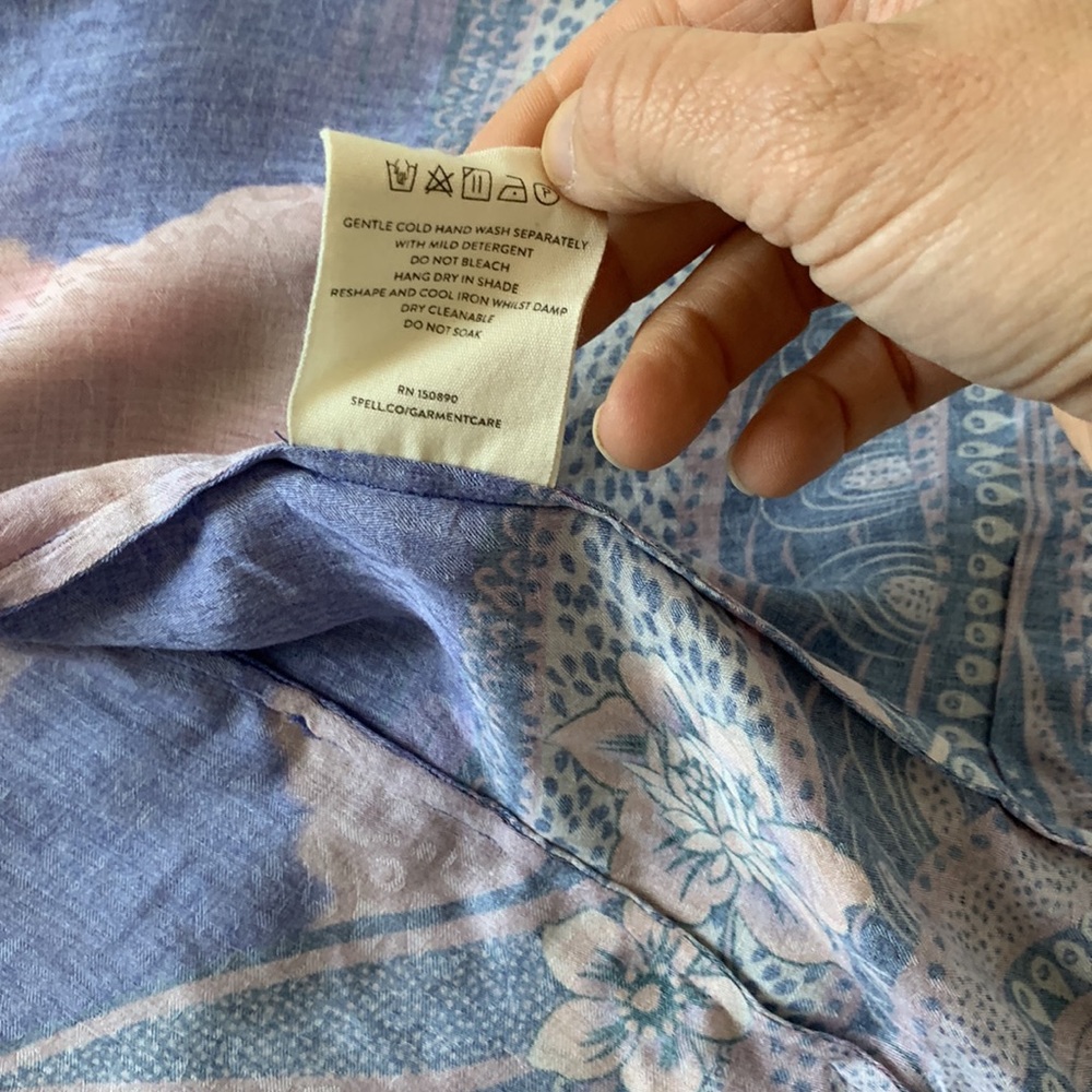Spell Luna short boho kimono SM NWT - Picture 8 of 16